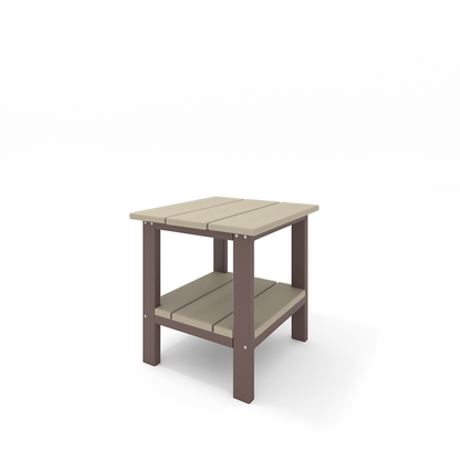 SoPoly 18" Savannah Square Side Table