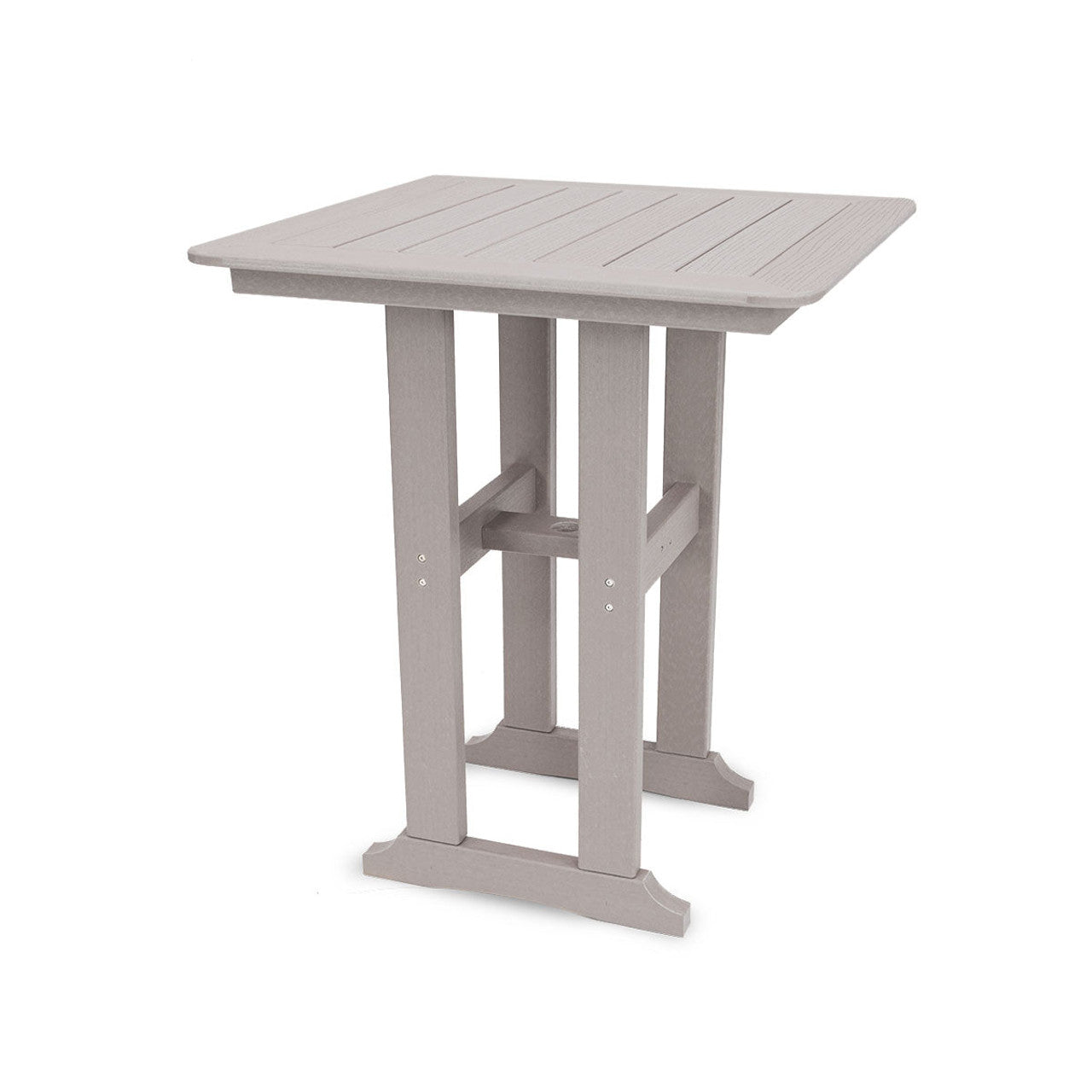 SoPoly 33" Square Counter Table