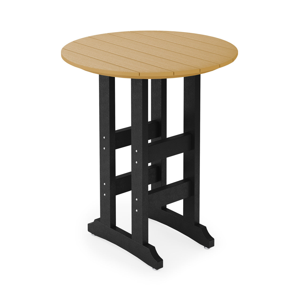 SoPoly 36" Round Bar Height Table