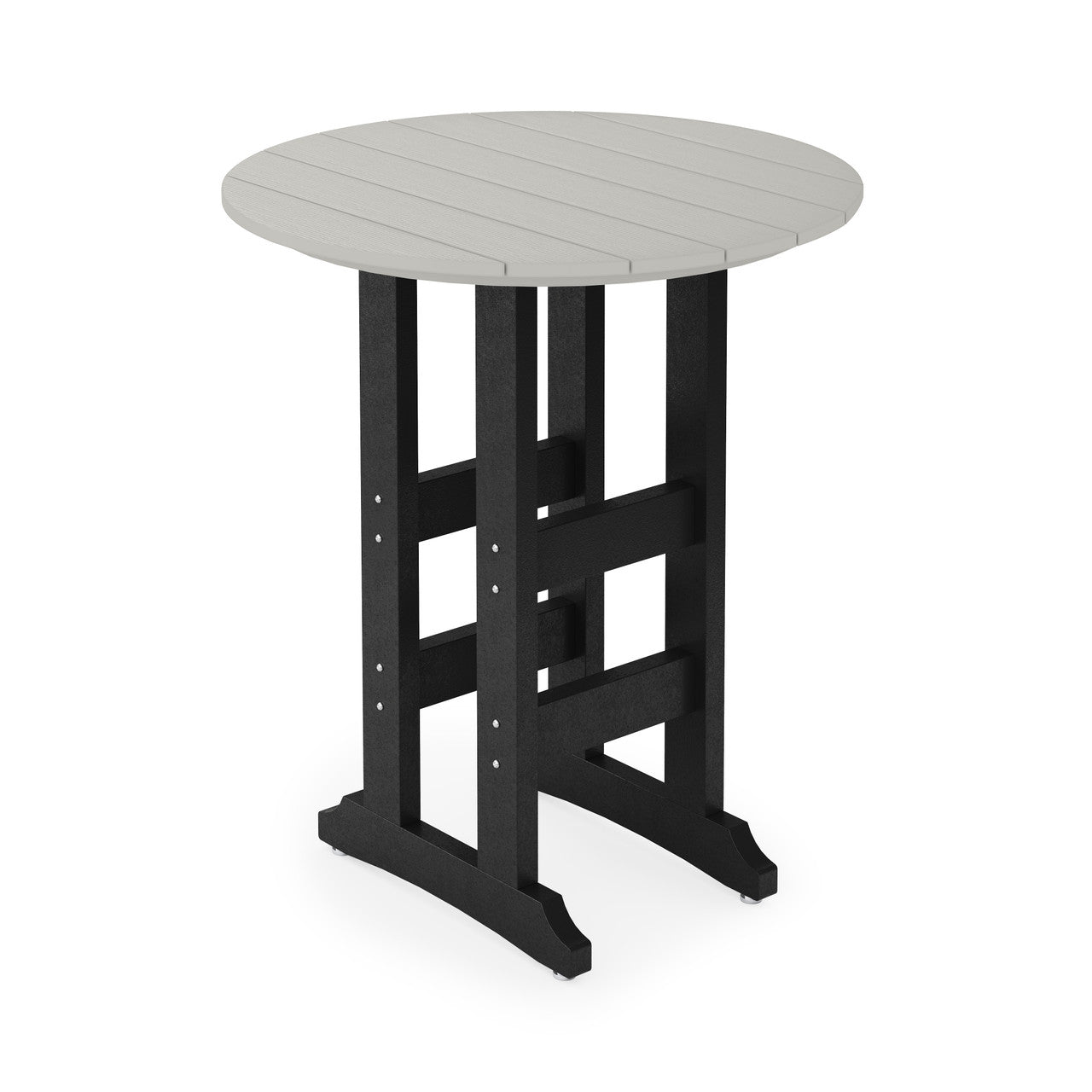 SoPoly 36" Round Bar Height Table