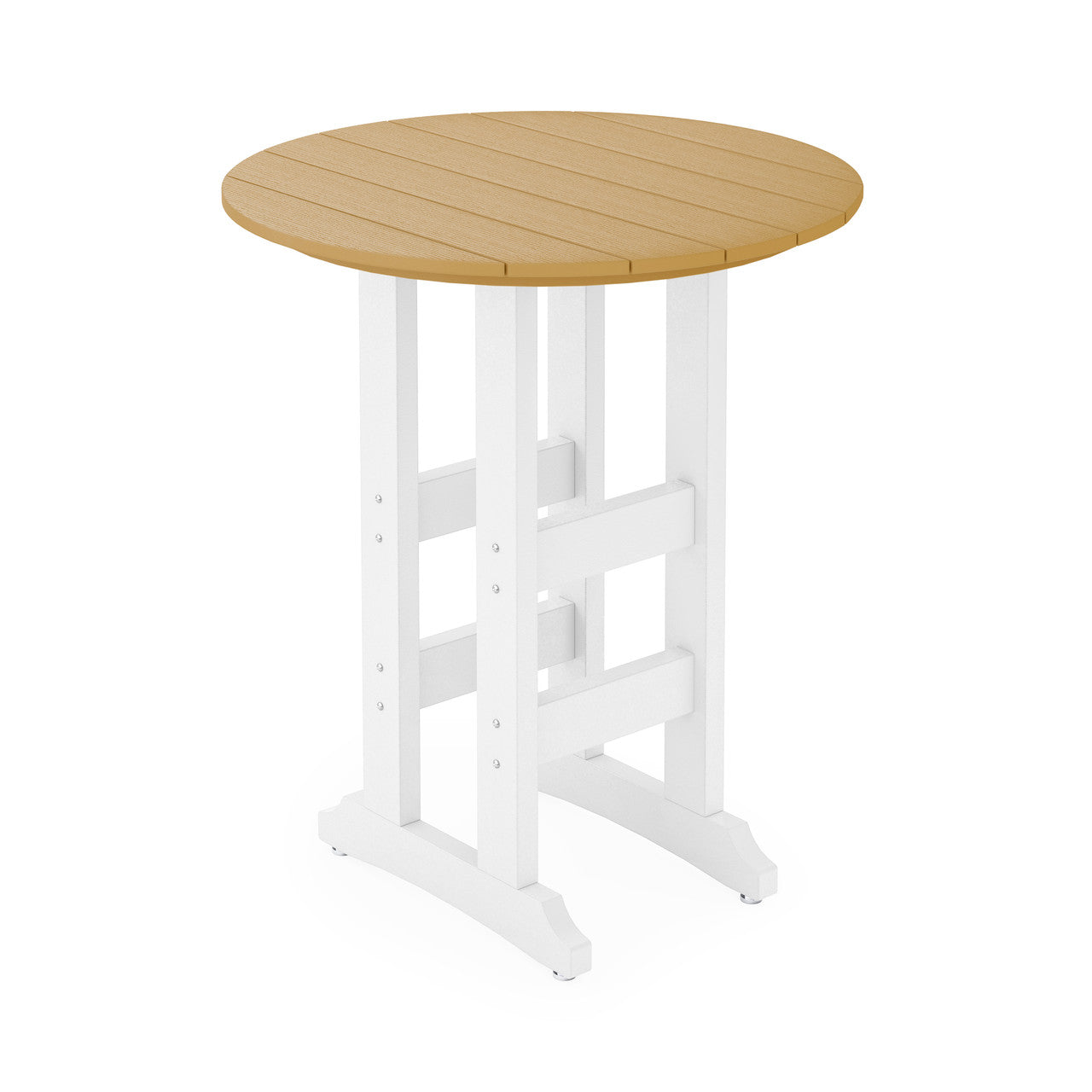 SoPoly 36" Round Bar Height Table