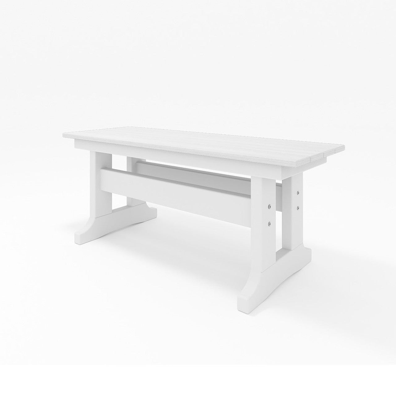 SoPoly 42" Backless Dining Bench