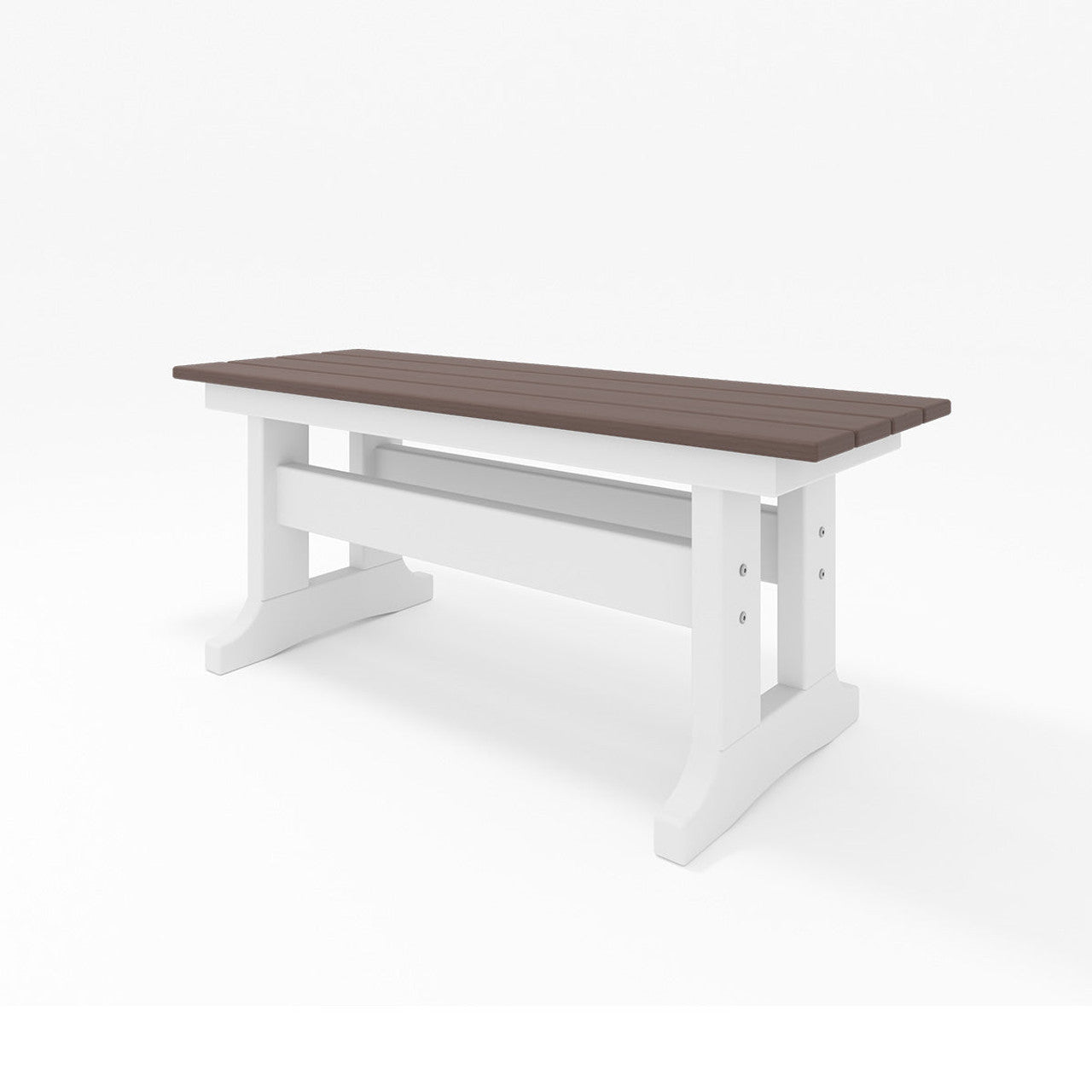 SoPoly 42" Backless Dining Bench