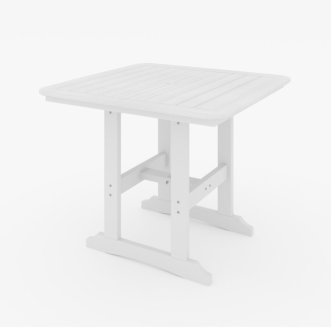 SoPoly 44" Square Counter Table