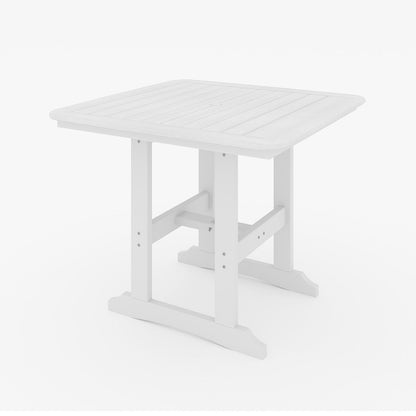 SoPoly 44" Square Counter Table