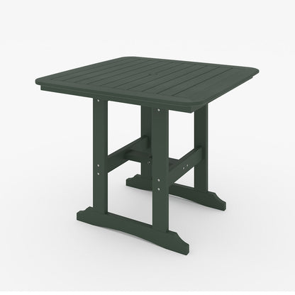 SoPoly 44" Square Counter Table