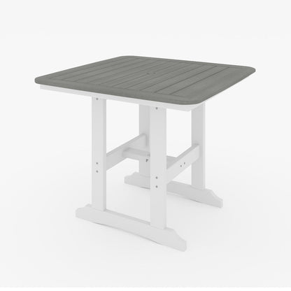 SoPoly 44" Square Counter Table