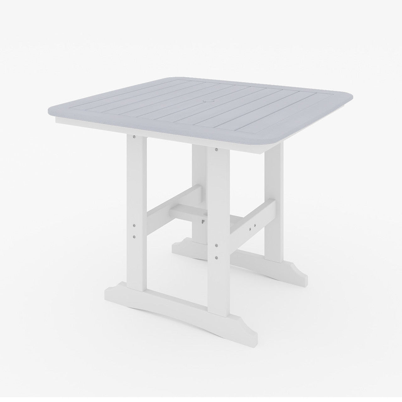 SoPoly 44" Square Counter Table