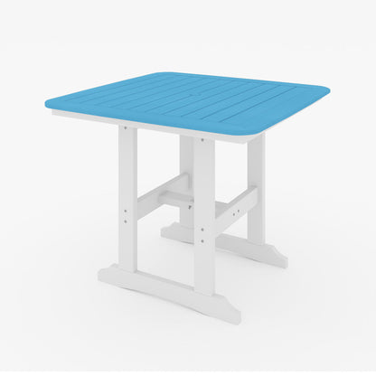 SoPoly 44" Square Counter Table