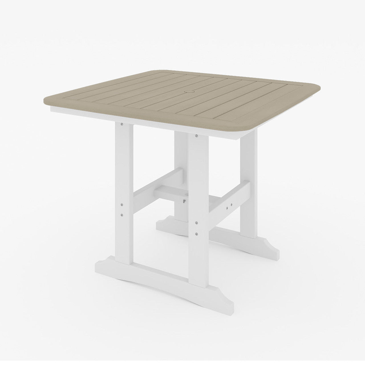 SoPoly 44" Square Counter Table