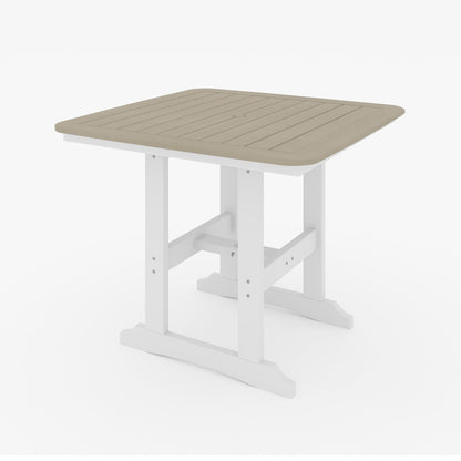 SoPoly 44" Square Counter Table