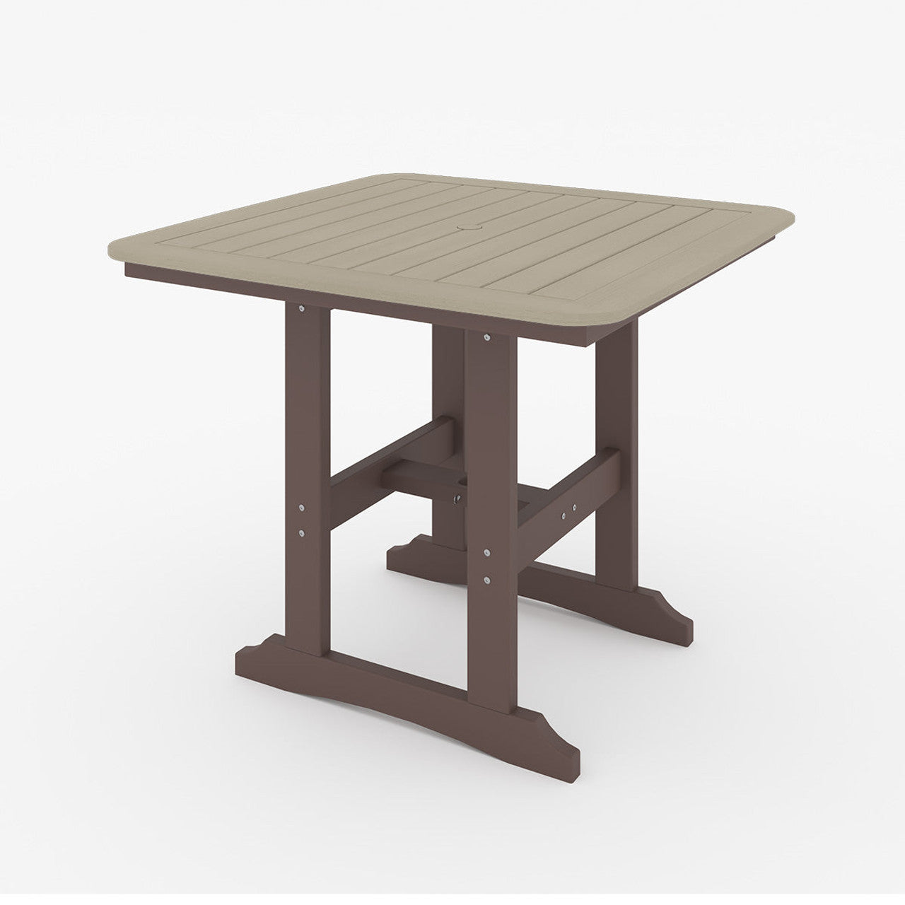 SoPoly 44" Square Counter Table