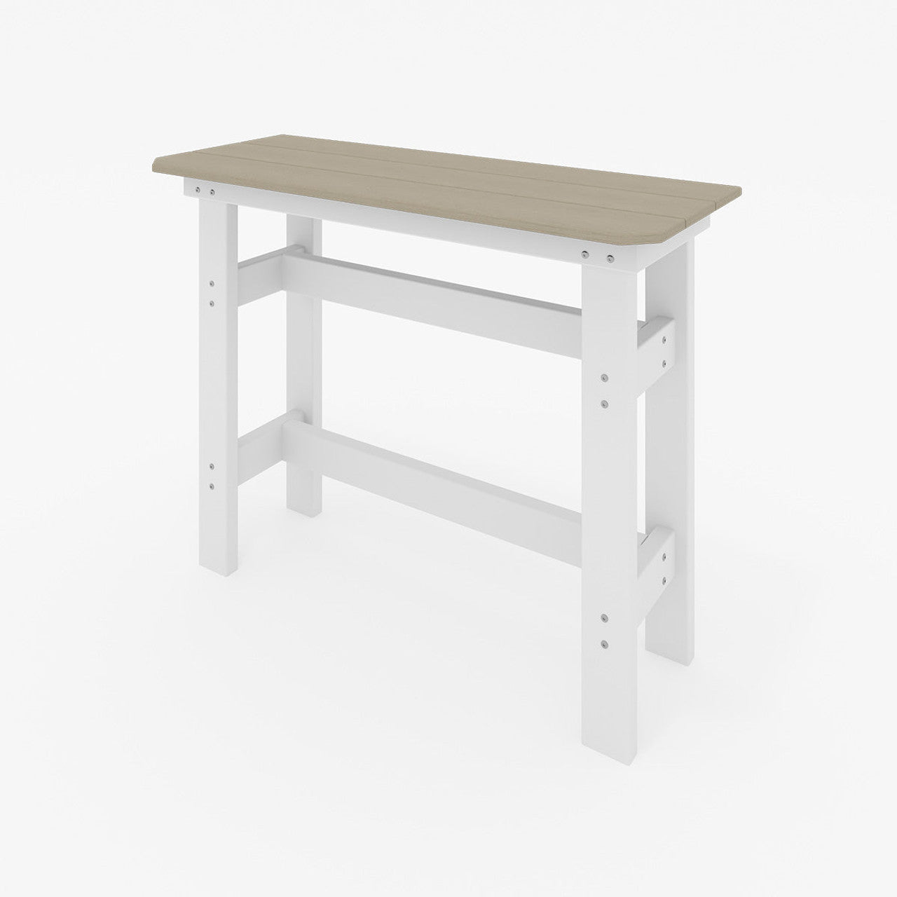 SoPoly 4' Rail Hugger Bar Table