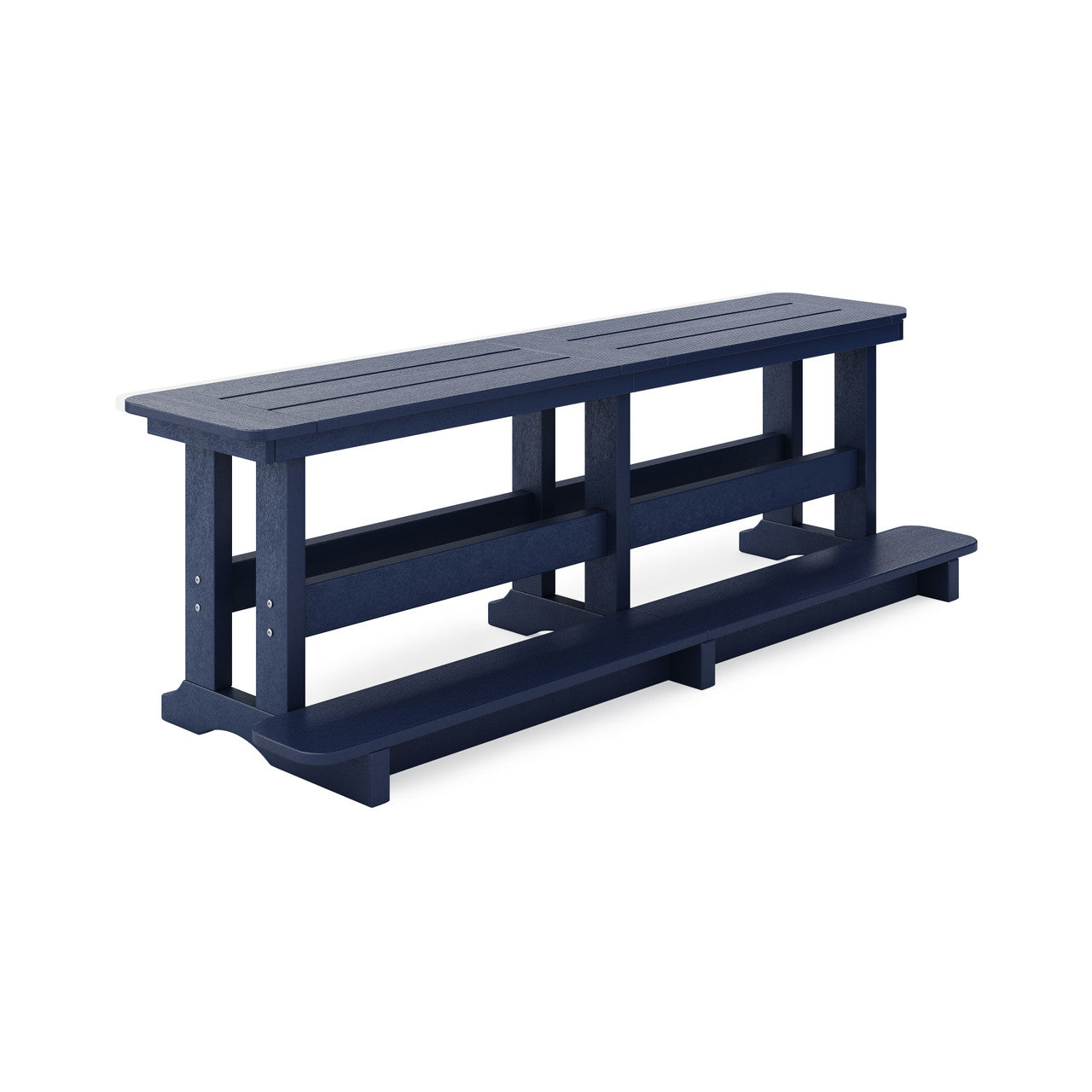 SoPoly 72" Backless Dining Counter Bench