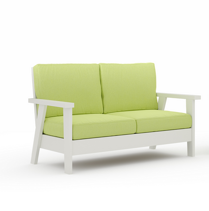 SoPoly Hartwell Deep Seating Love Seat (Cushion Price Included)