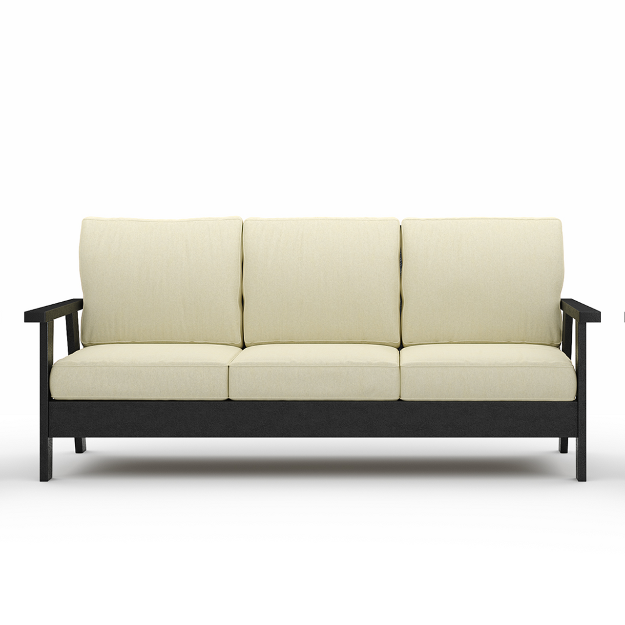 SoPoly Hartwell Deep Seating Sofa (Cushion Price Included)