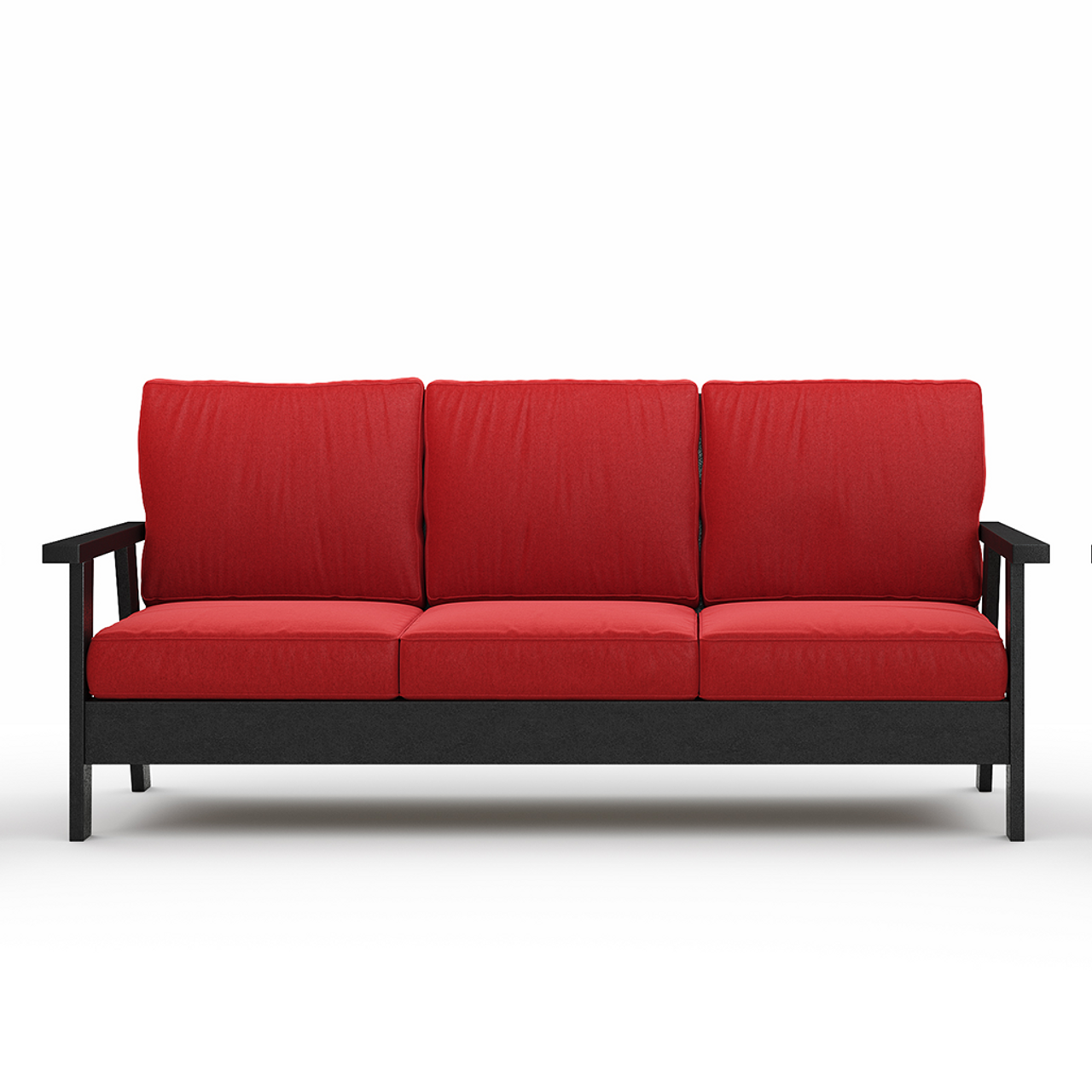 SoPoly Hartwell Deep Seating Sofa (Cushion Price Included)