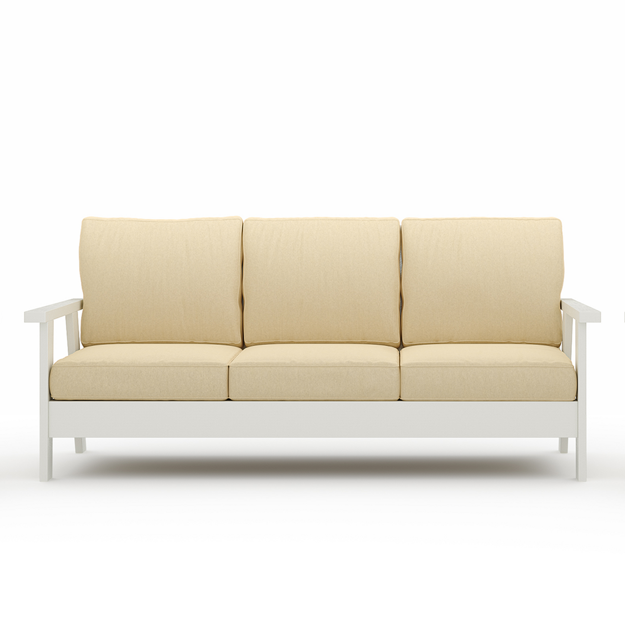 SoPoly Hartwell Deep Seating Sofa (Cushion Price Included)