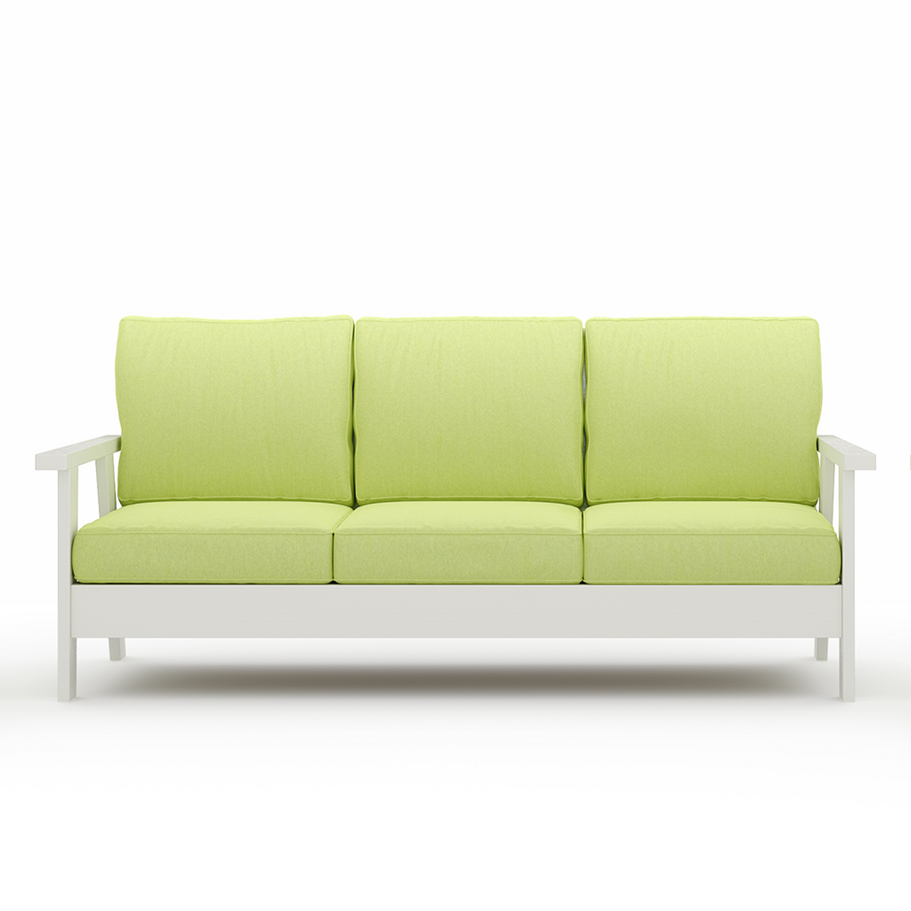 SoPoly Hartwell Deep Seating Sofa (Cushion Price Included)