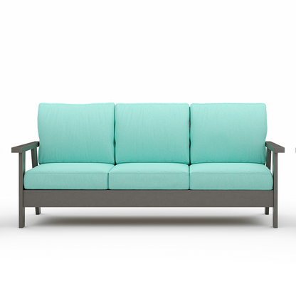 SoPoly Hartwell Deep Seating Sofa (Cushion Price Included)