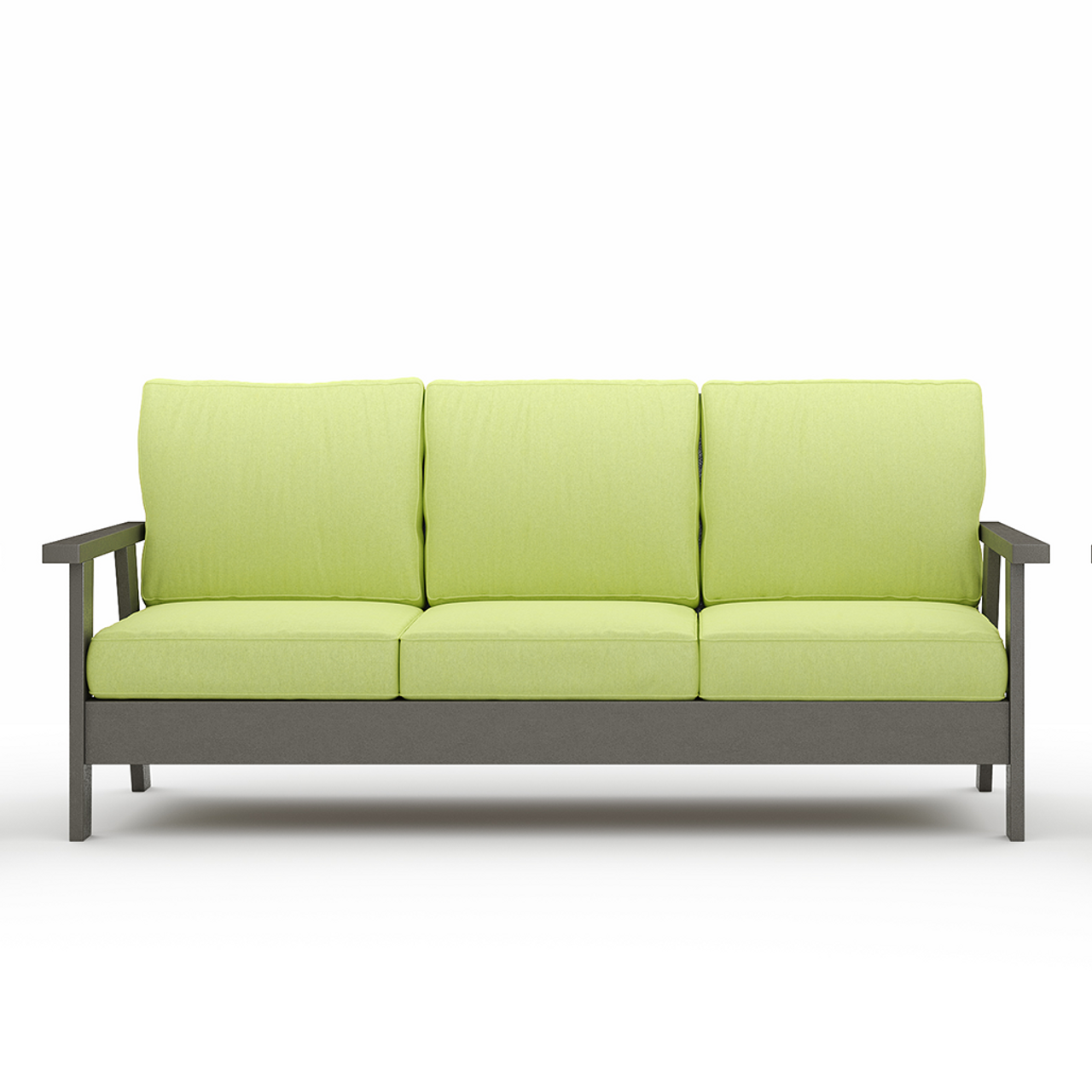 SoPoly Hartwell Deep Seating Sofa (Cushion Price Included)