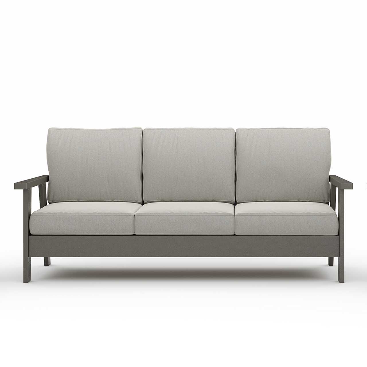 SoPoly Hartwell Deep Seating Sofa (Cushion Price Included)