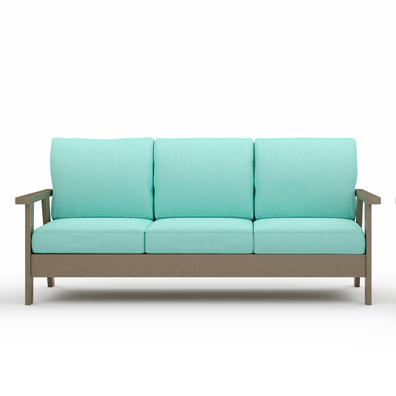 SoPoly Hartwell Deep Seating Sofa (Cushion Price Included)