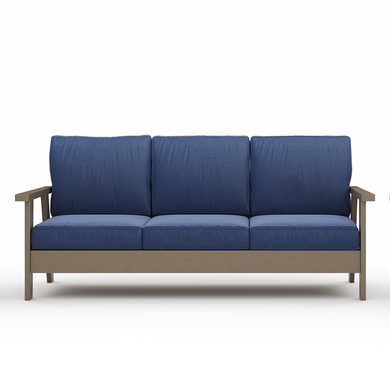 SoPoly Hartwell Deep Seating Sofa (Cushion Price Included)