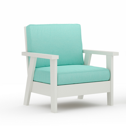 SoPoly Hartwell Deep Seating Chair  (Cushion Price Included)