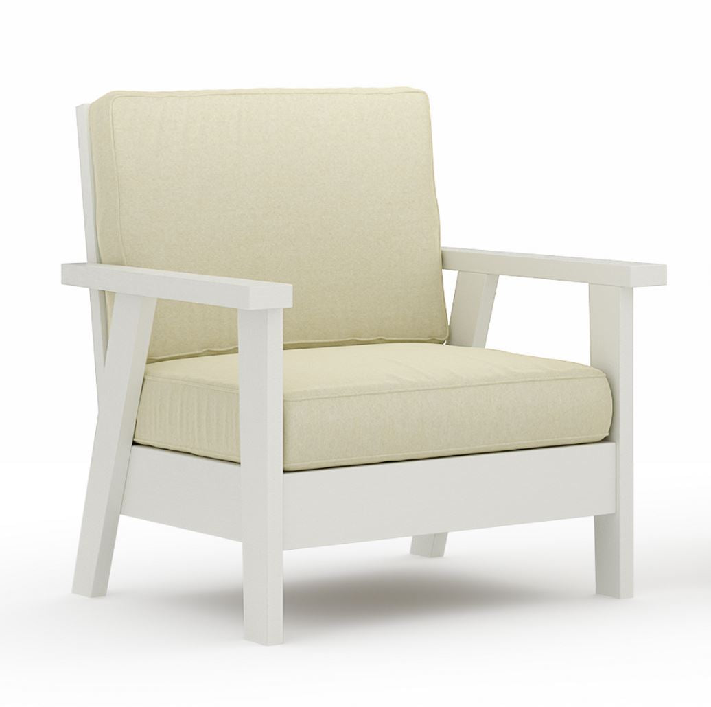 SoPoly Hartwell Deep Seating Chair  (Cushion Price Included)