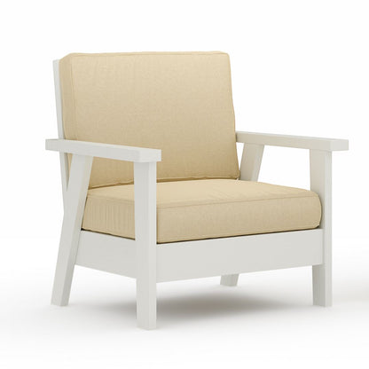 SoPoly Hartwell Deep Seating Chair  (Cushion Price Included)