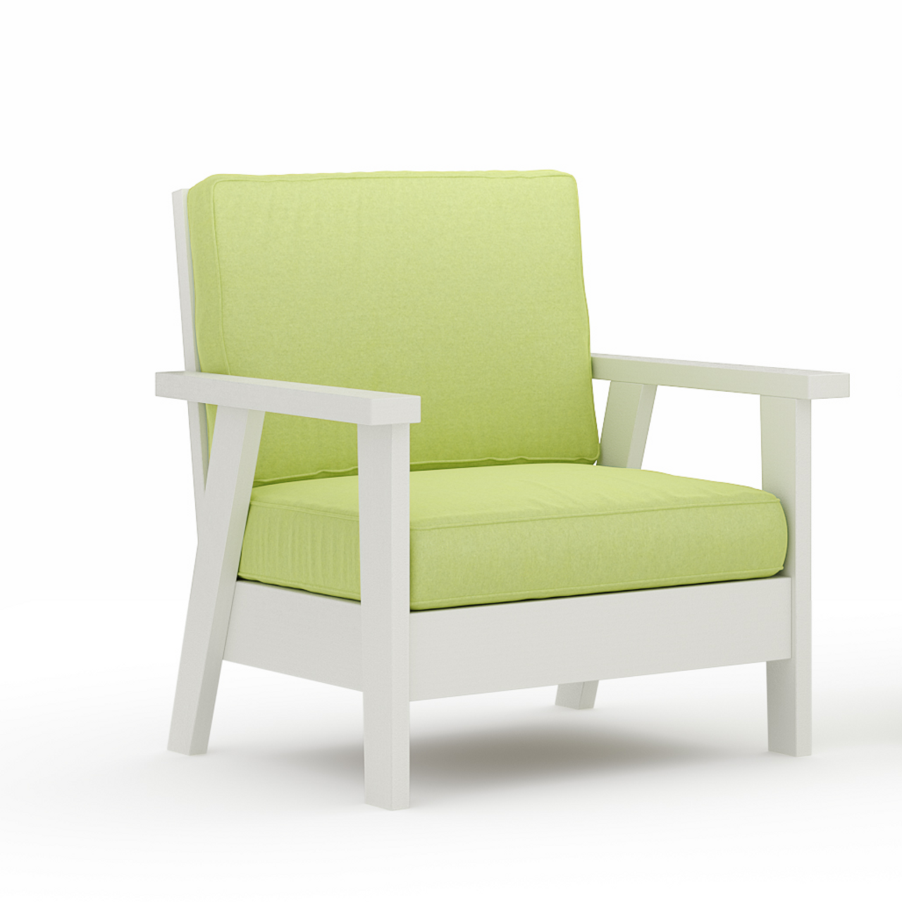 SoPoly Hartwell Deep Seating Chair  (Cushion Price Included)