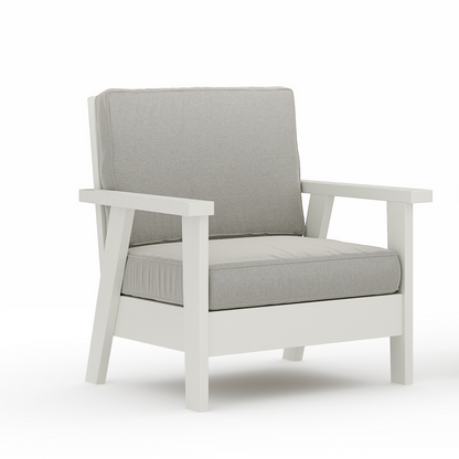 SoPoly Hartwell Deep Seating Chair  (Cushion Price Included)