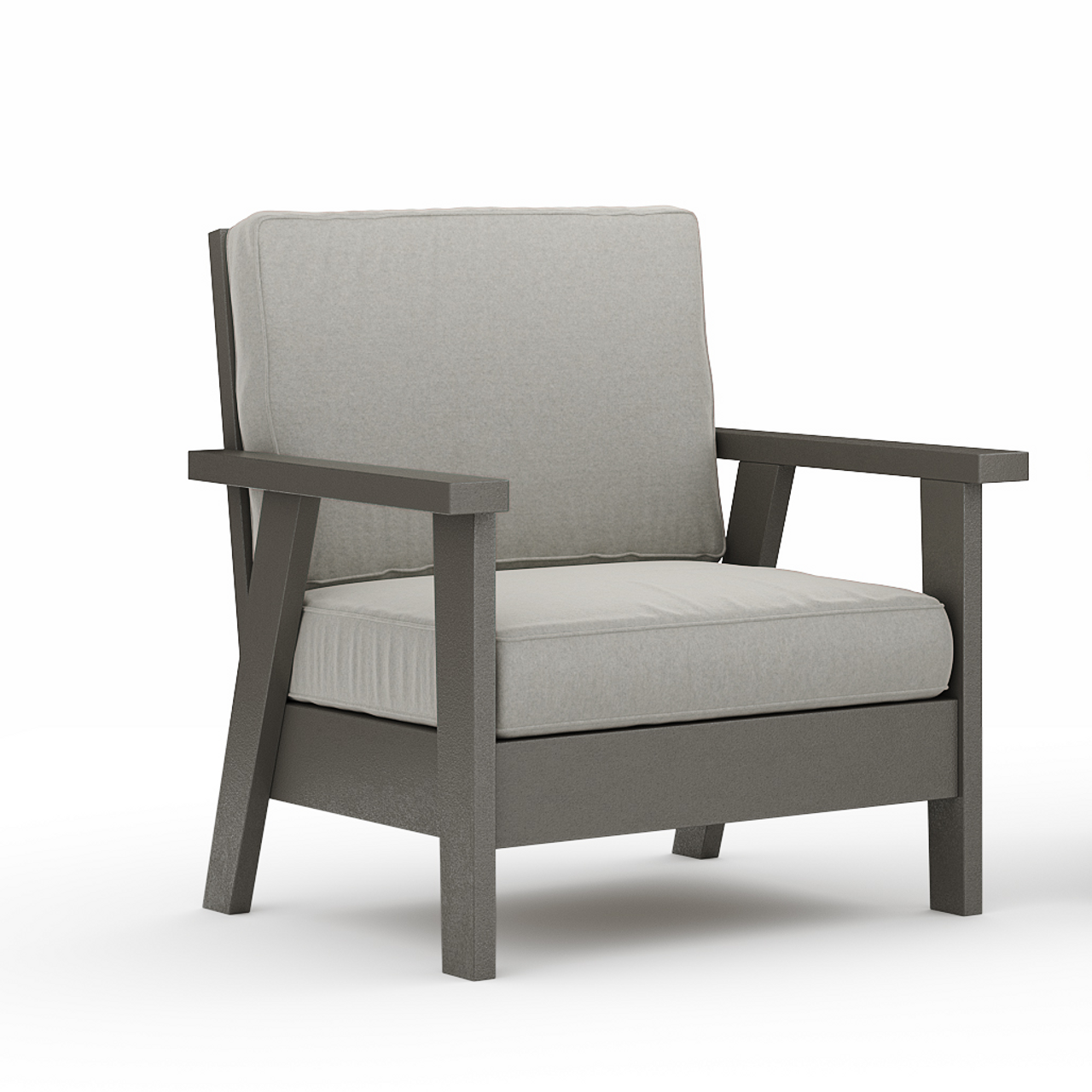 SoPoly Hartwell Deep Seating Chair  (Cushion Price Included)