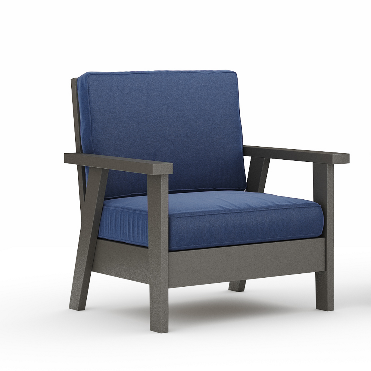 SoPoly Hartwell Deep Seating Chair  (Cushion Price Included)