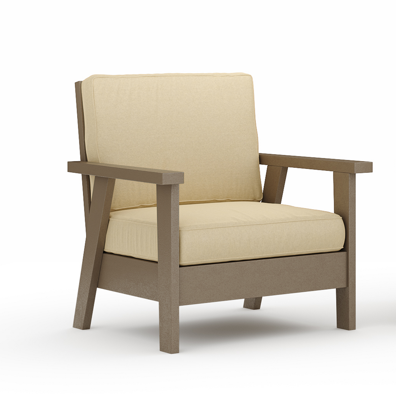 SoPoly Hartwell Deep Seating Chair  (Cushion Price Included)