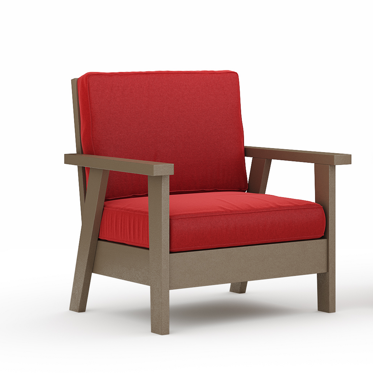 SoPoly Hartwell Deep Seating Chair  (Cushion Price Included)