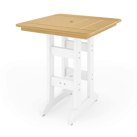 SoPoly 33" Savannah Square Counter Table