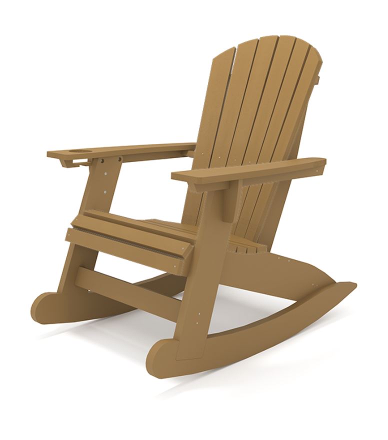 SoPoly St. Simons Adirondack Rocker