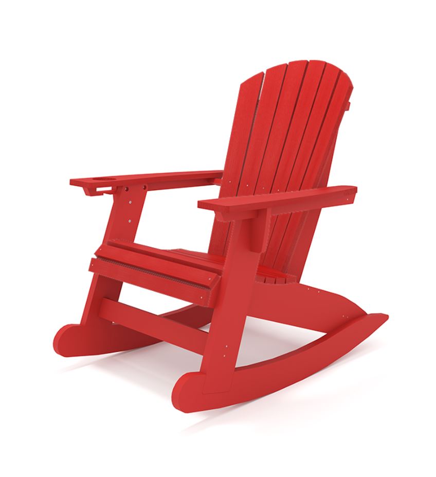 SoPoly St. Simons Adirondack Rocker