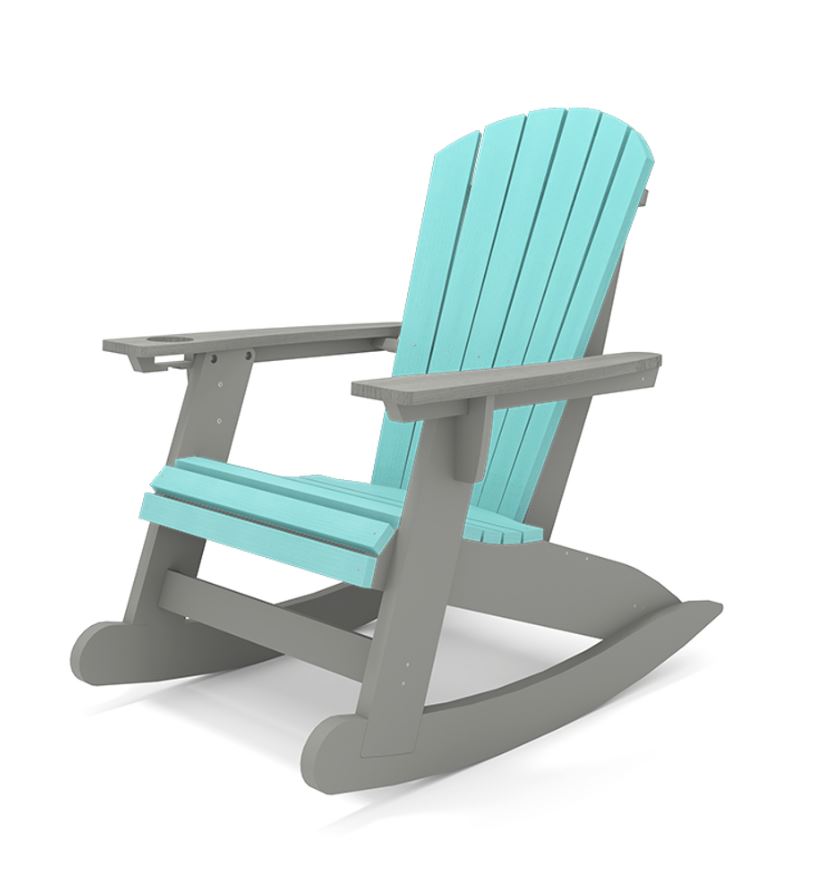 SoPoly St. Simons Adirondack Rocker