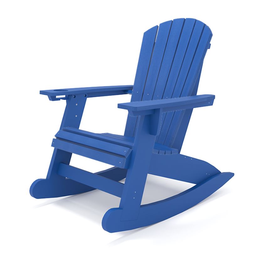 SoPoly St. Simons Adirondack Rocker