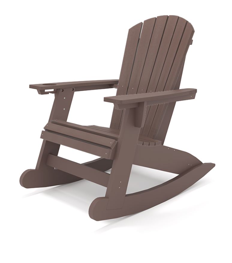 SoPoly St. Simons Adirondack Rocker