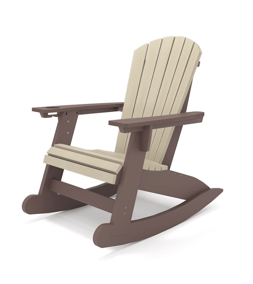 SoPoly St. Simons Adirondack Rocker