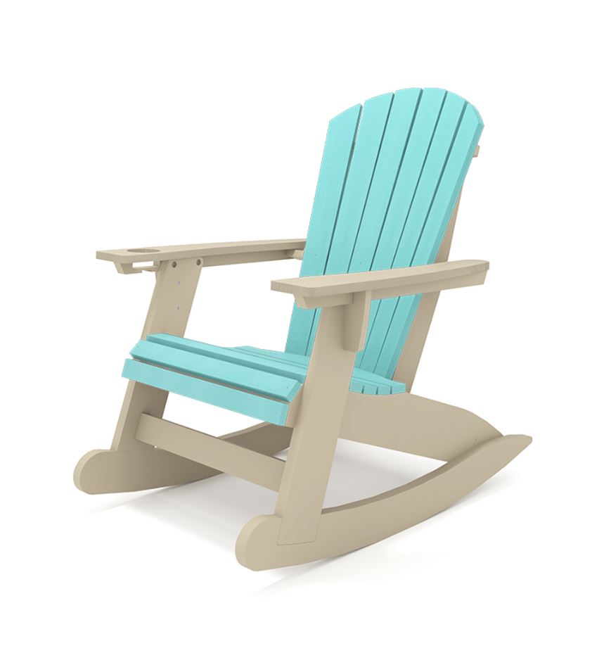 SoPoly St. Simons Adirondack Rocker