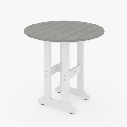 SoPoly 36" Round Counter Table