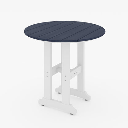 SoPoly 36" Round Counter Table