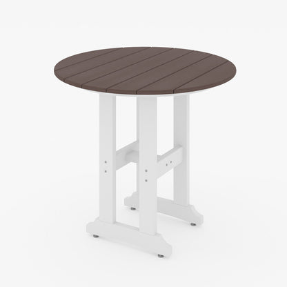 SoPoly 36" Round Counter Table