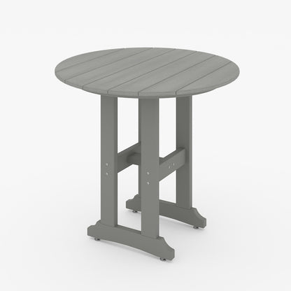 SoPoly 36" Round Counter Table