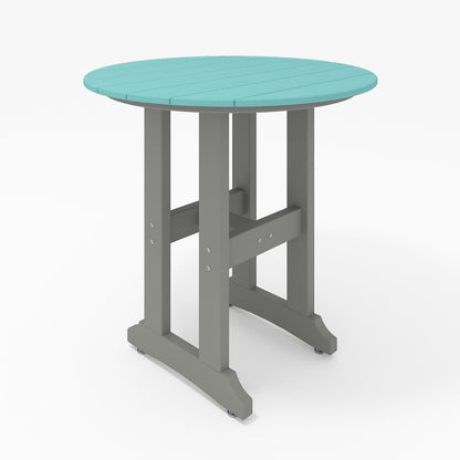 SoPoly 36" Round Counter Table